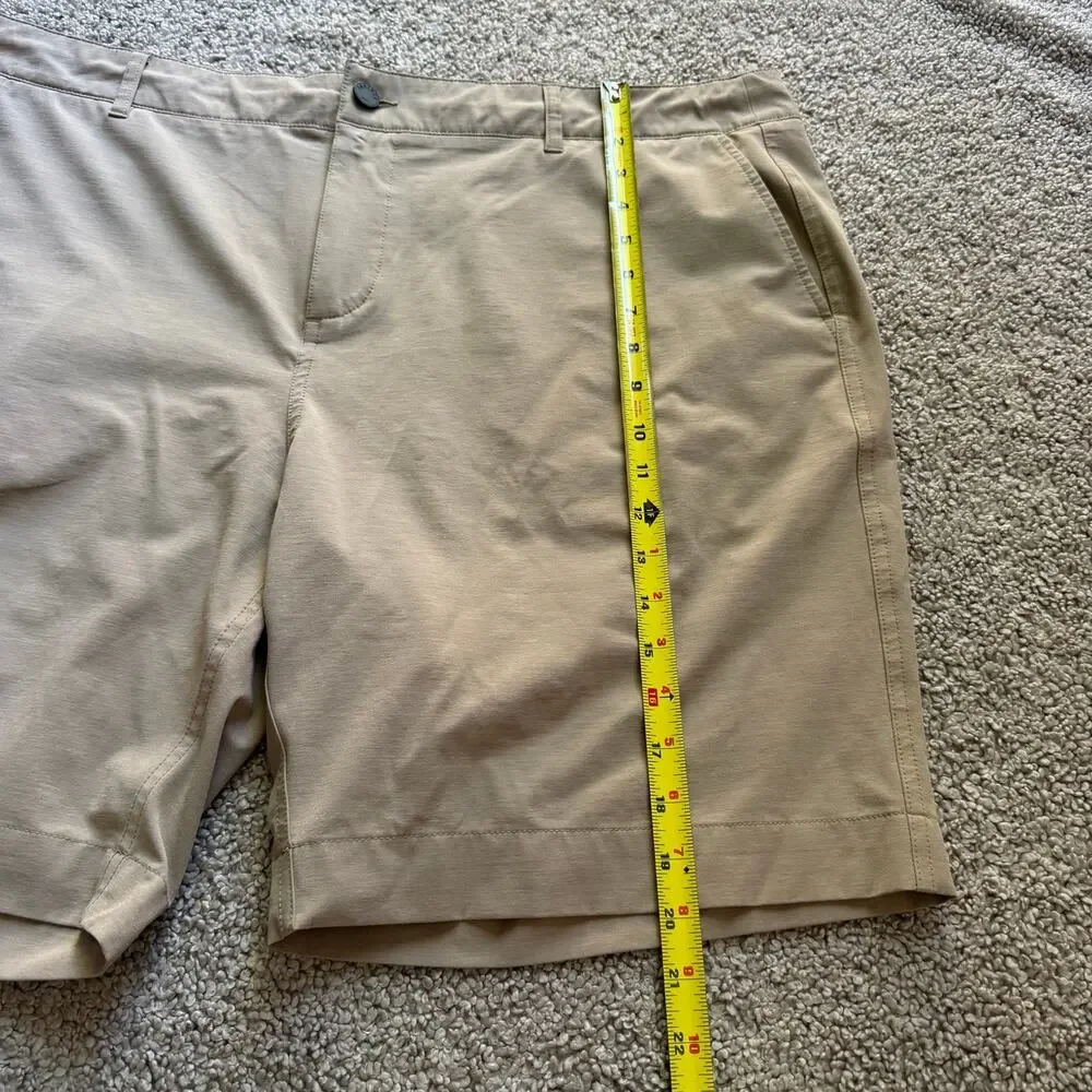 Faherty Men’s All Day 9” Shorts Khaki Sz 40 EUC